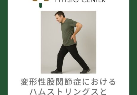 変形性股関節症におけるハムストリングスと骨盤後傾との関係