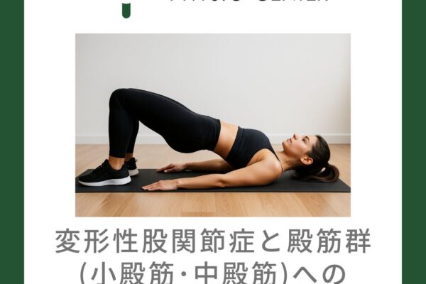 変形性関節症と殿筋群(小殿筋・中殿筋)への運動介入の効果について
