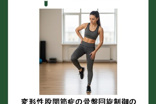 変形性股関節症の骨盤回旋制御の低下が股関節内圧と疼痛に及ぼす影響