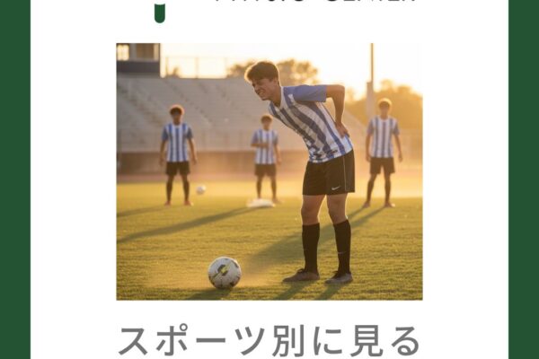 スポーツ別に見る腰椎分離症の発症傾向