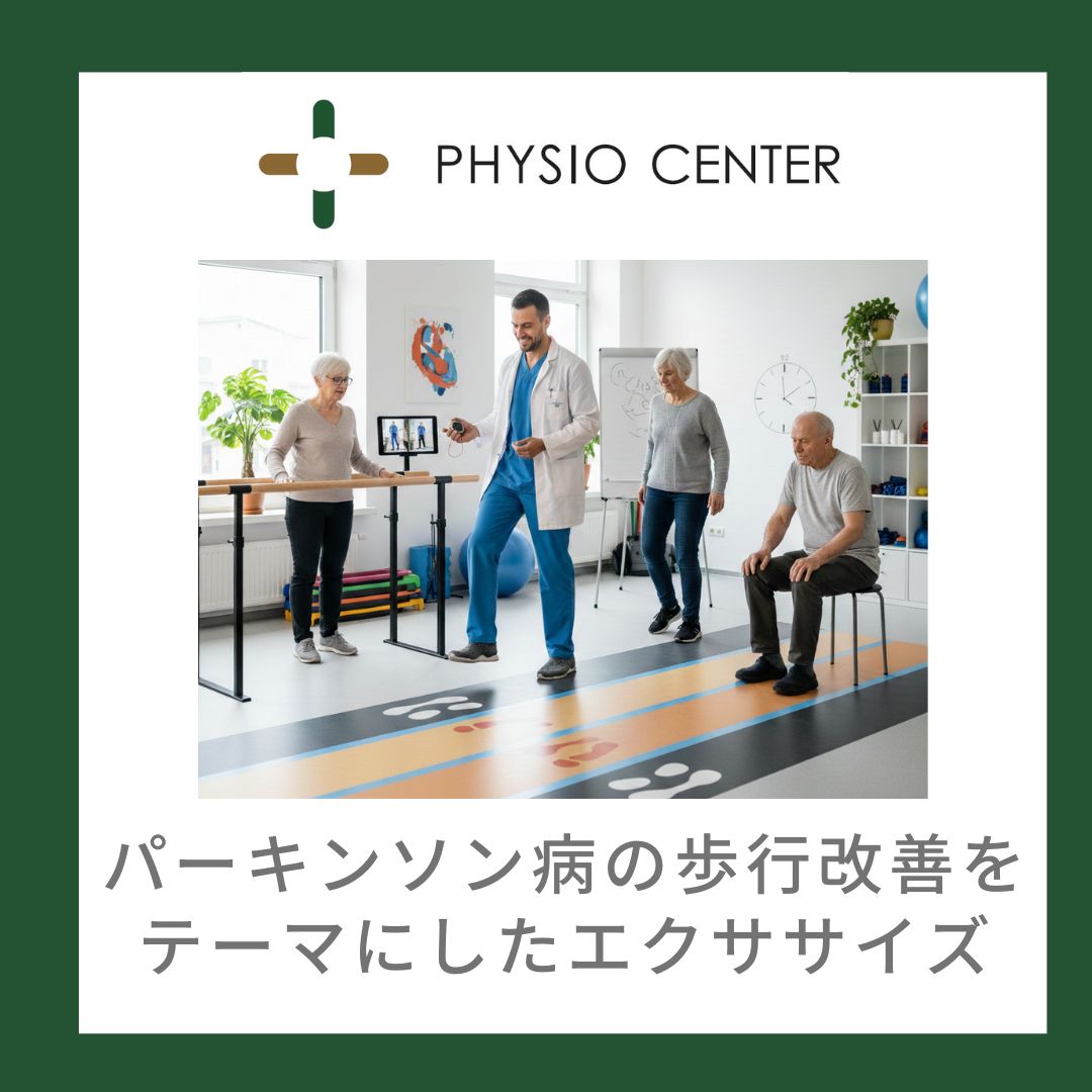 パーキンソン病の歩行改善をテーマにしたエクササイズ