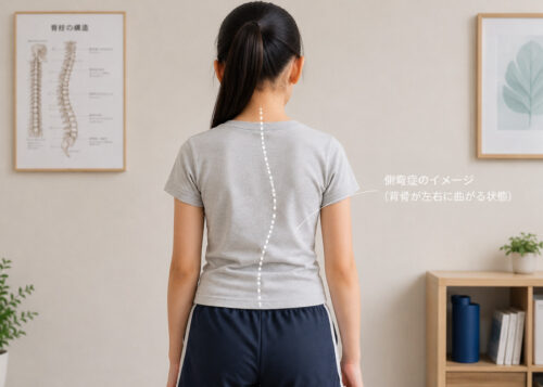 学校健診後に「側弯症の疑い」と指摘されて不安なご両親へ　セルフチェックと予防改善のための側弯体操について